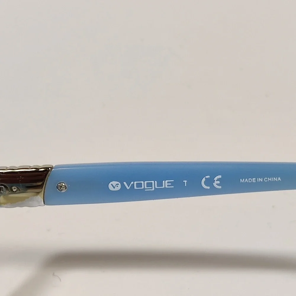 Vogue VO-2765-B Blue / Brown Womens Eyeglasses Frame 53-16-140 - Picture 6 of 9